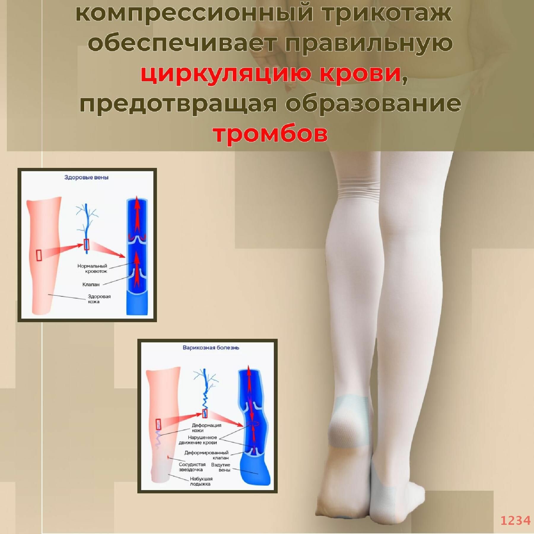 Компрессионный Трикотаж Для Беременных Чулки компрессионные