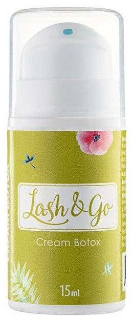 Картинки Крем-ботокс Lash & Go, для ресниц, натуральные экстракты, 15мл
