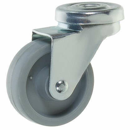 Колесо мебельное Amig мод.2501 D50 мм с отверстием D104 мм без тормоза