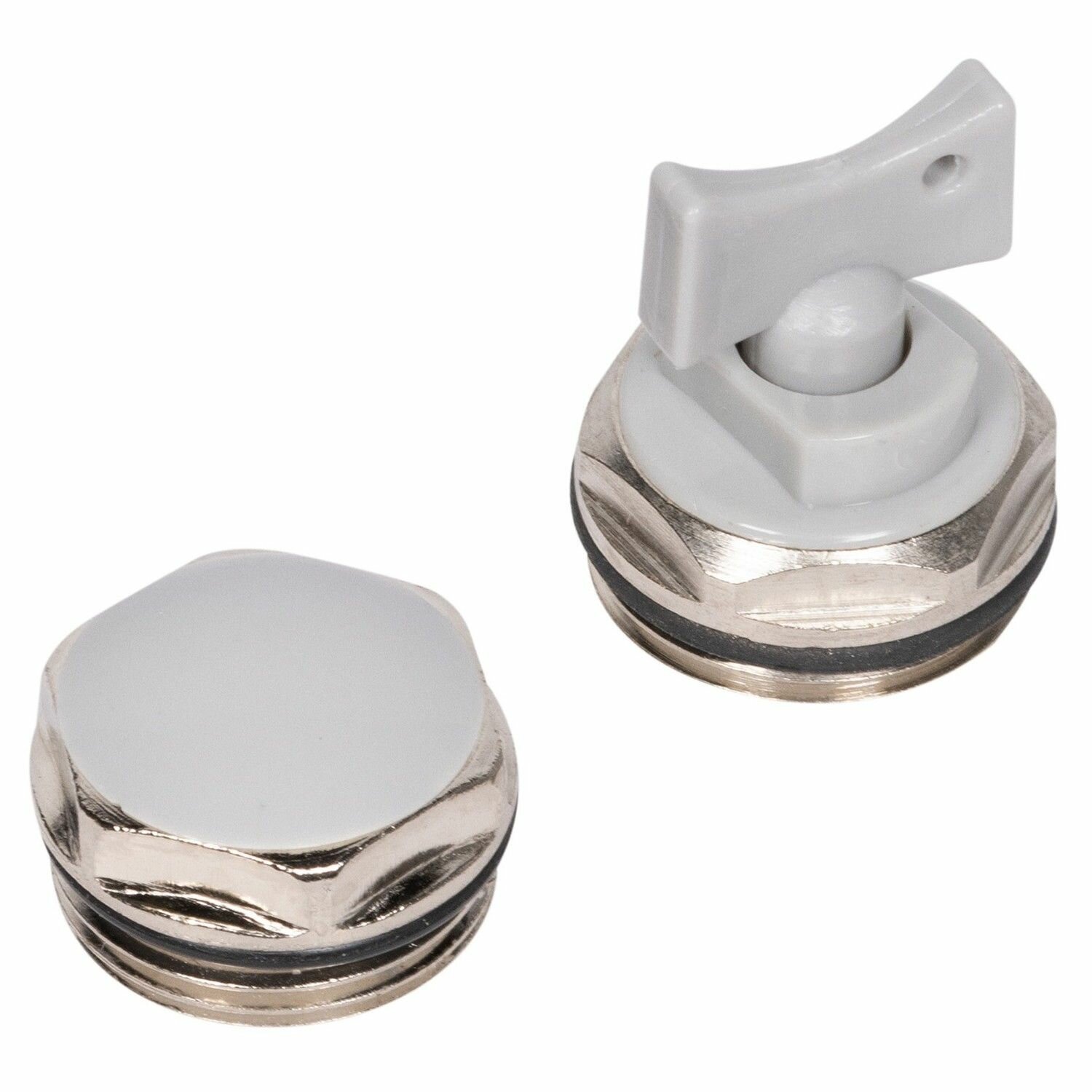 Монтажный комплект для радиаторов Royal Thermo 1"x3/4" сталь серый - фото №3