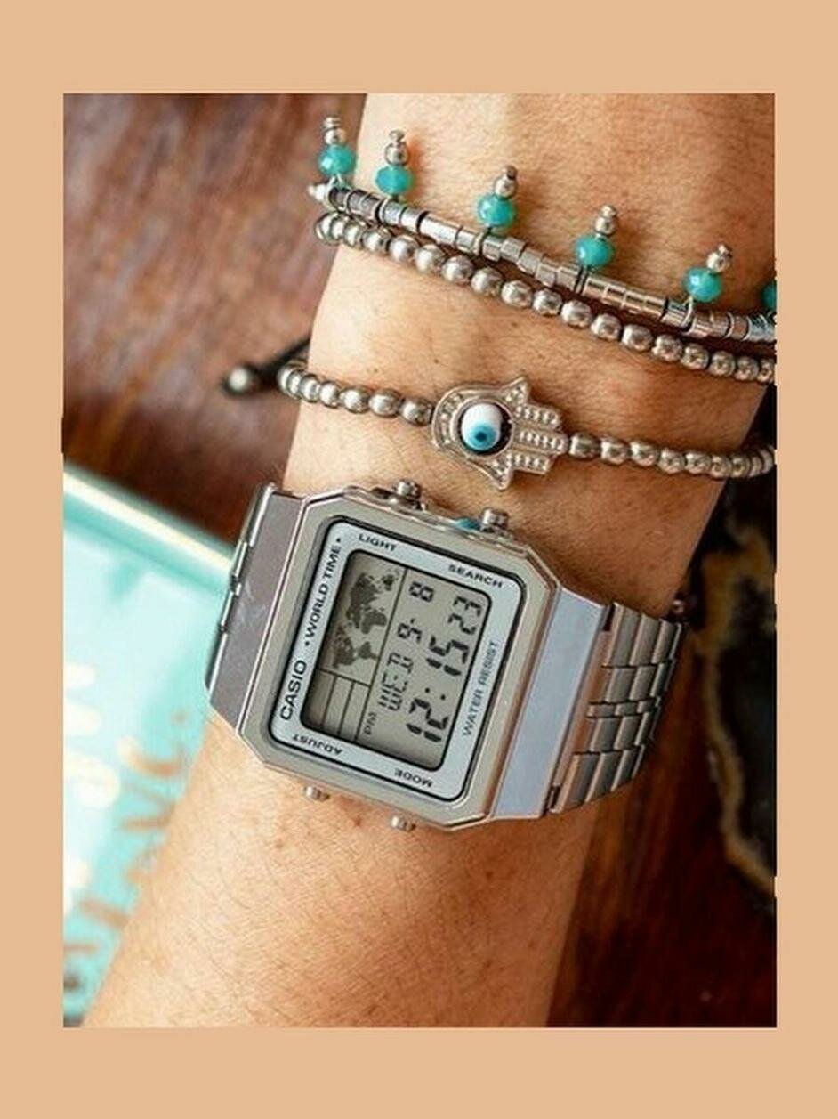 Наручные часы CASIO Vintage, белый — фото 1