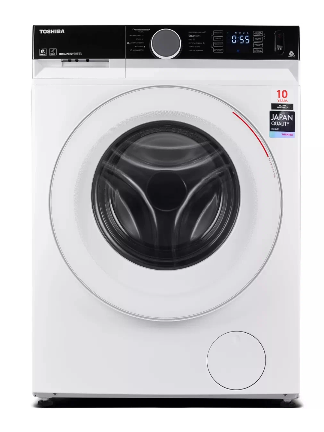 Стиральная машина Toshiba TW-BK90G4UZ(WK), 8 кг, 1400 об/мин, A+++