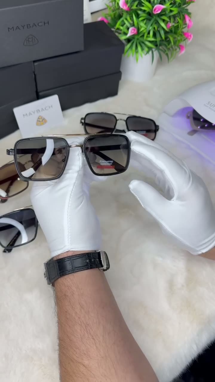 Солнцезащитные очки , черный — фото 1