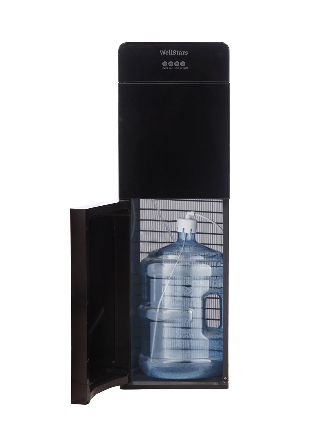 Кулер для воды WellStars 2088-3, модель с нижней загрузкой воды, Черный