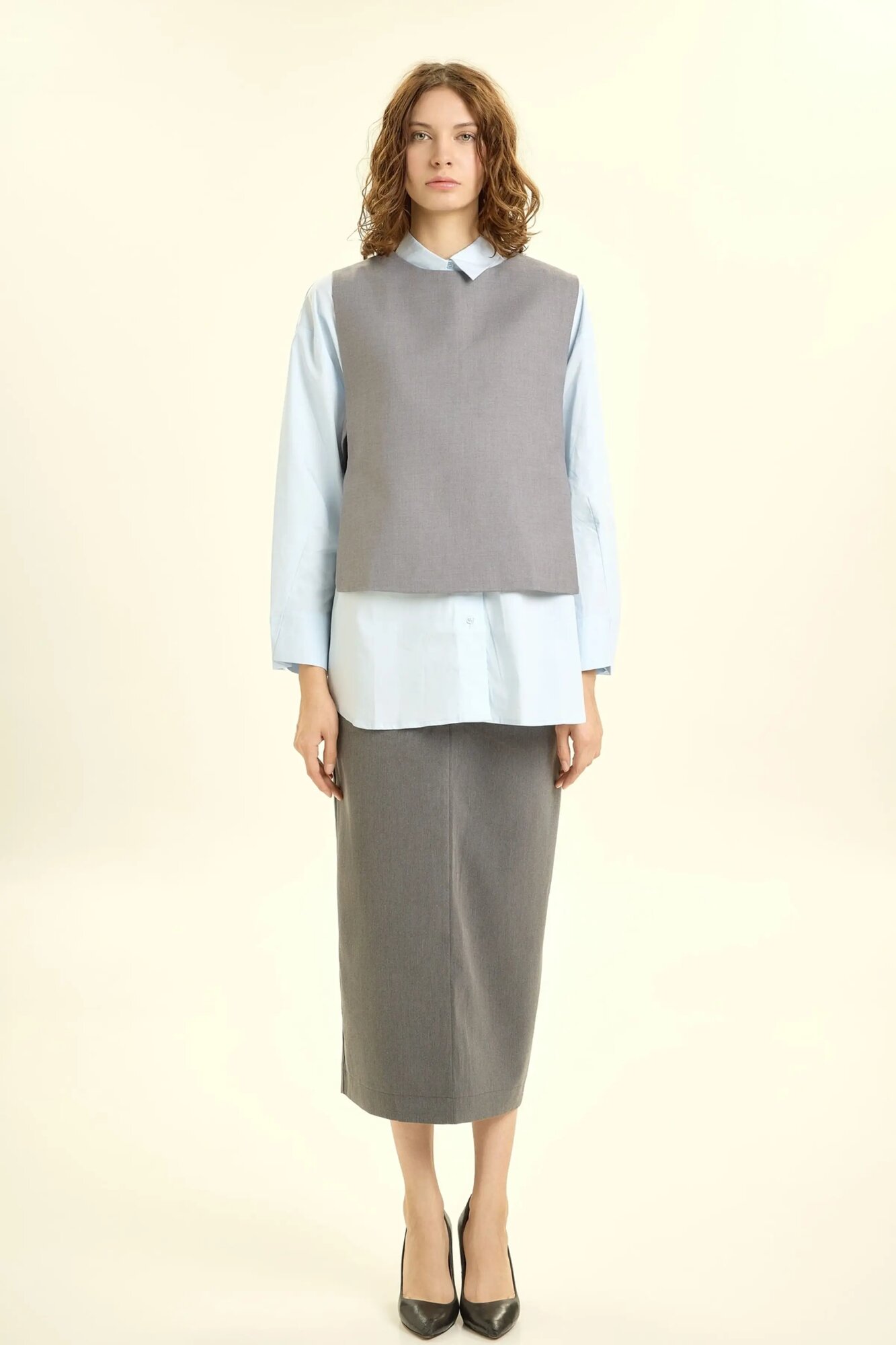 Жилет Selfie, размер L, серый — фото 1