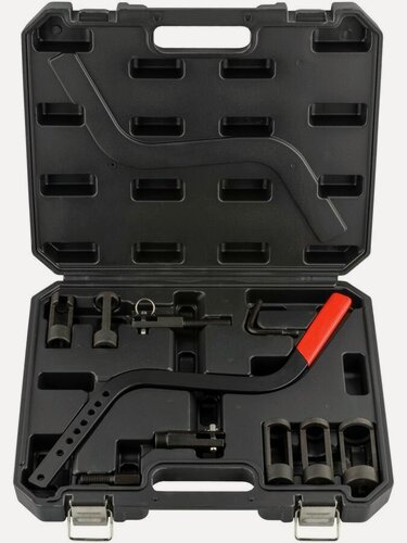 Изображение товара Рассухариватель клапанов рычажный универсальный, 8 предметов, АвтоDело (40369)