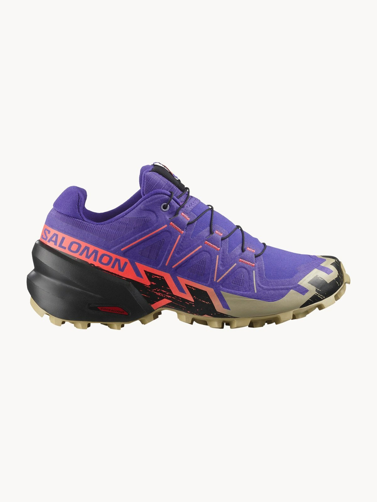 Кроссовки Salomon Speedcross 6, размер 5.5 UK, фиолетовый