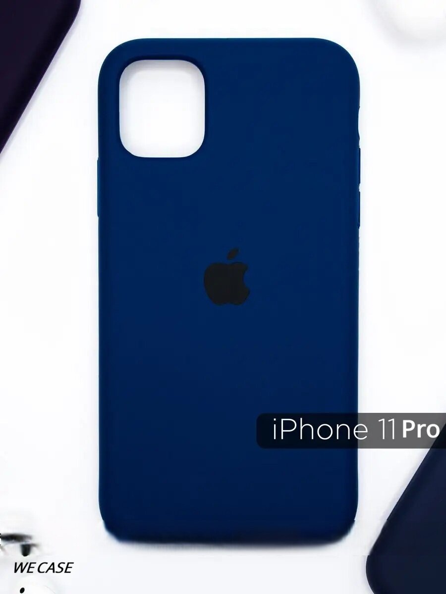 Силиконовый чехол для iPhone 11 Pro, матовый, мягкий, противоударный, тонкий