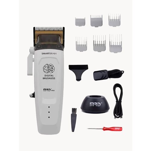 MRD HC-90-4 Оригинальная умная машинка для стрижки волос белый
