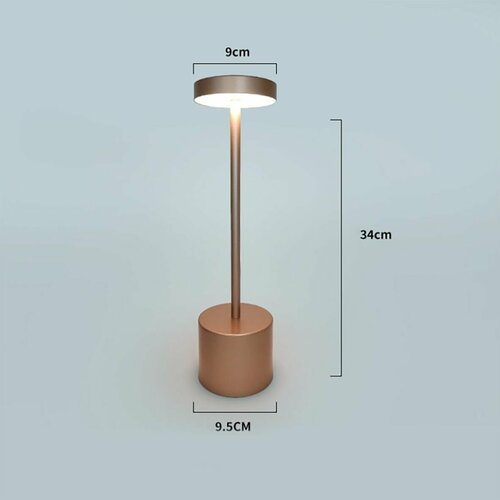 Настольная лампа для кофейни и бара, светильник аккумуляторный, декоративный