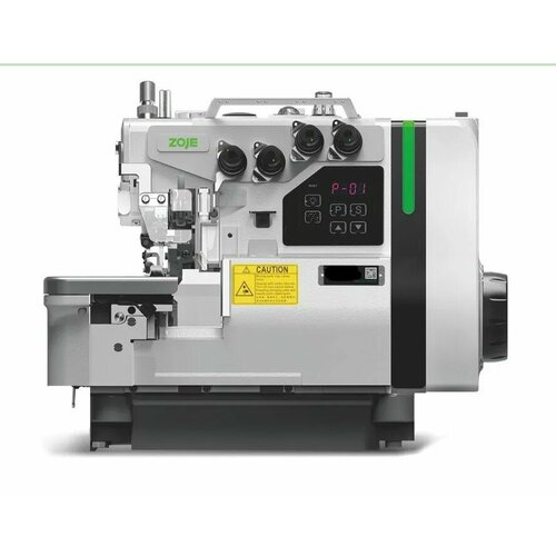 Высокоскоростной оверлок промышленный четырехниточный с улучшенным продвижением ZOJE B9500-13H стол 58700₽