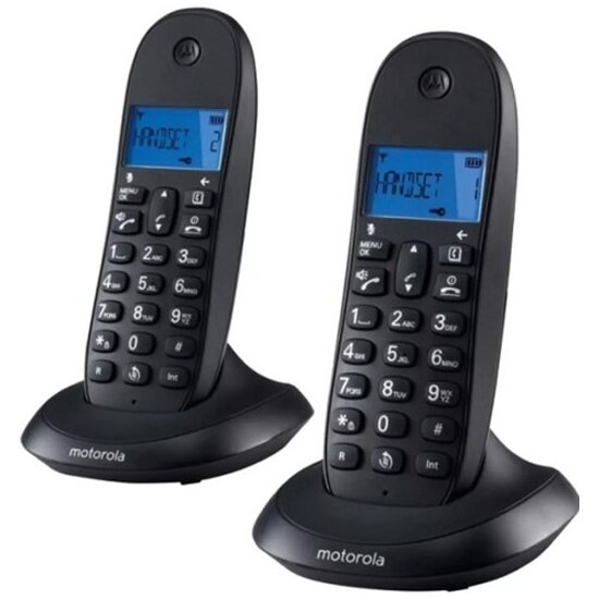 Радиотелефон Motorola Solutions Motorola DECT C1002CB+, черный