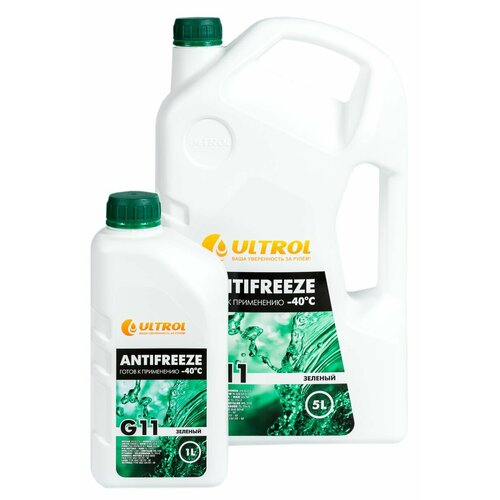 Антифриз ULTROL G11 зеленый -40
