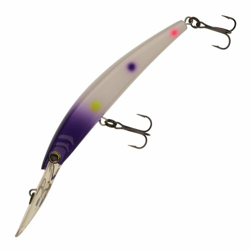 Воблеры для троллинга Yo-Zuri Crystal Minnow Deep Diver Walleye 130 F R1301 цв. PWB, 24 гр 130 мм, на судака, щуку, минноу / всплывающий, до 4м