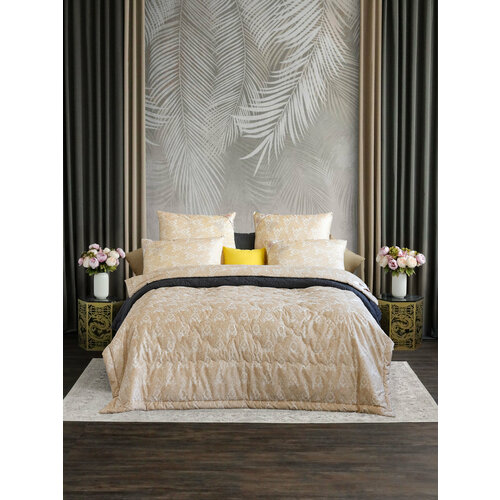 Одеяло шелк евро 200*210, Всесезонное, с наполнителем Шелк