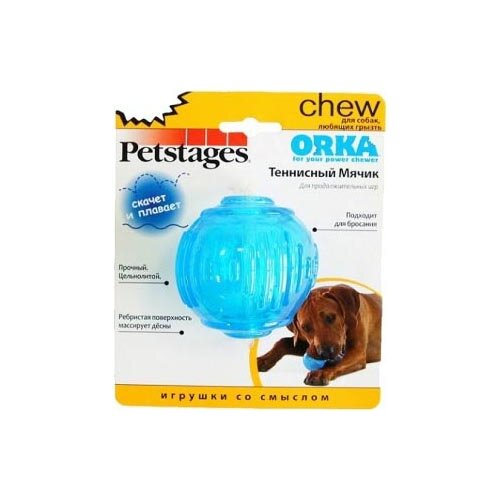 фото Мячик для собак Petstages Orka (235REX) синий