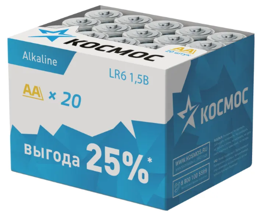 Батарейка КОСМОС LR03 Basic