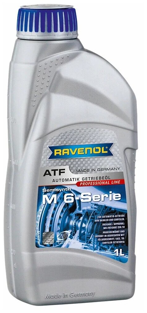 Трансмиссионное масло RAVENOL ATF M 6-Serie (1л) new