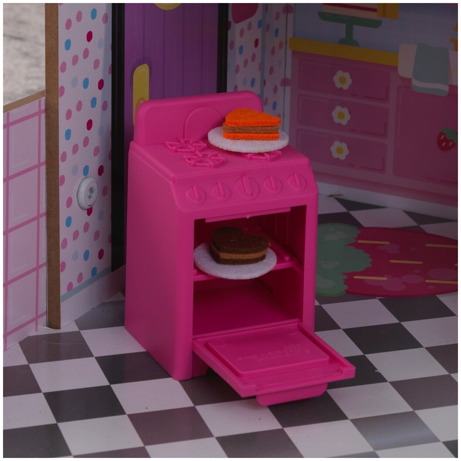 Кукольный домик Лолли с мебелью (10 предметов) KidKraft - фото №5