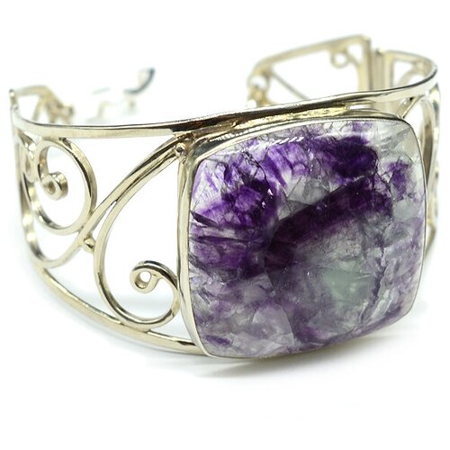 фото Браслет с флюоритом, 18 см. радугакамня радуга камня