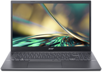 Ноутбук Acer Aspire 5 A515-57-51W3 (Intel Core i5 1235U/16Gb DDR4/SSD 512Gb/Intel Iris Xe/15.6"/IPS/FHD (1920x1080)/DOS/dark gray/WiFi/BT/Cam)