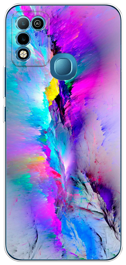 Силиконовый чехол "Абстракция 29" на Infinix HOT 11 Play / Инфиникс Хот 11 Плей
