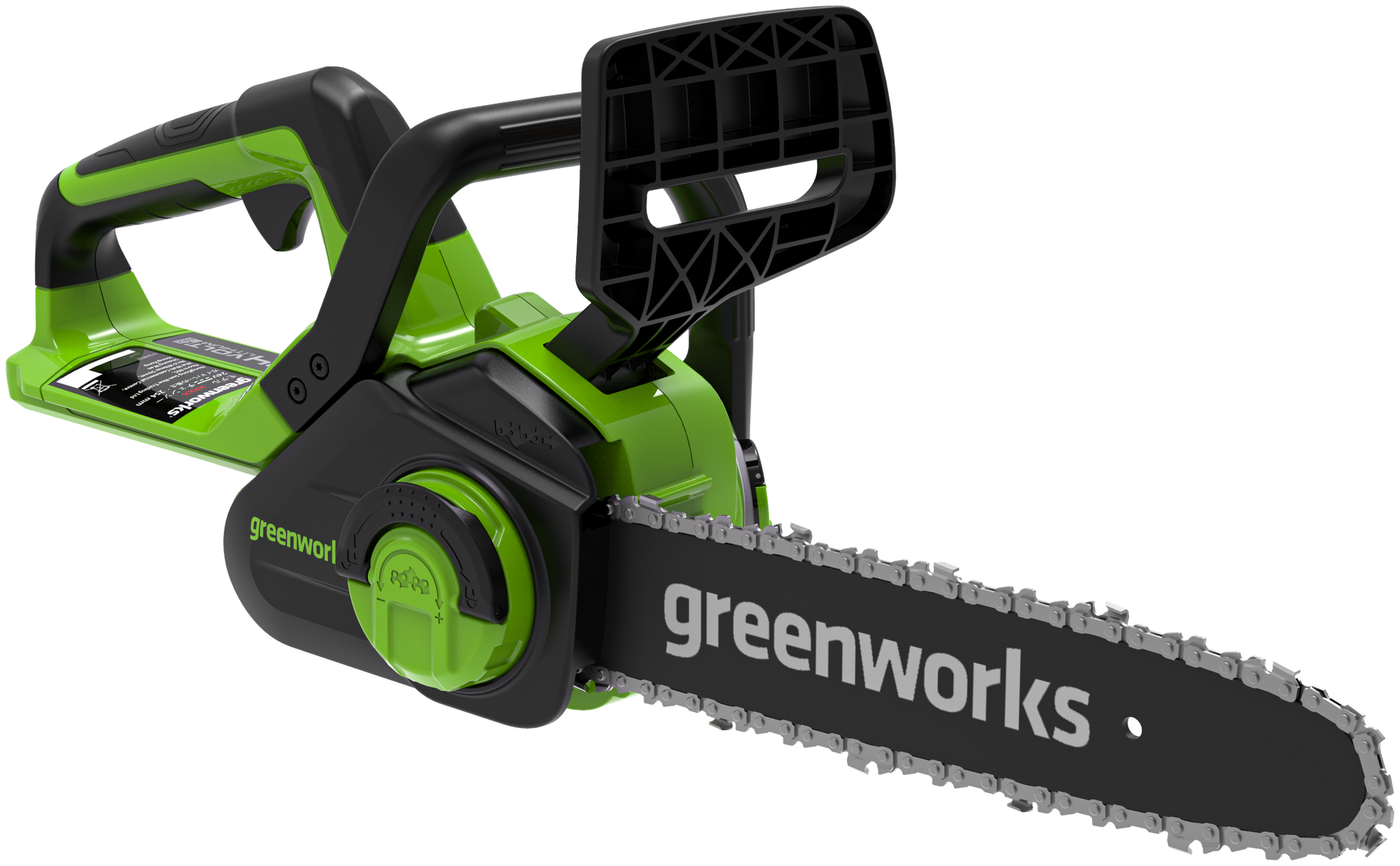 Цепная пила аккумуляторная Greenworks G40CS30II, 40V, 30 см, без АКБ и ЗУ - фотография № 3