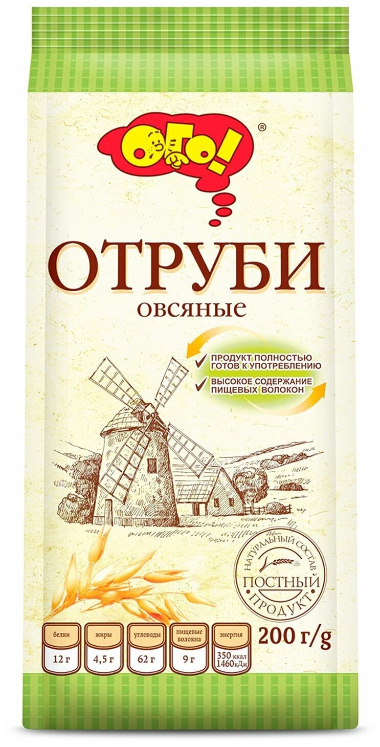 Отруби овсяные Ого!