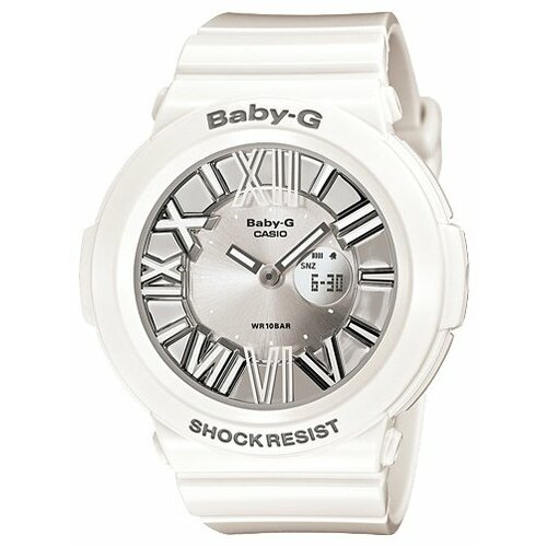 Наручные часы CASIO, черный, белый наручные часы casio наручные часы casio baby g bga 290 белый