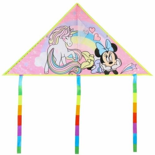 Воздушный змей Минни и единорог , Минни Маус, 50 х 80 см