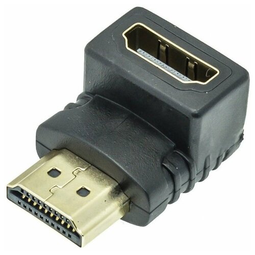 Переходник (адаптер) Perfeo A7005 HDMI-HDMI (угловой 90°) аксессуар адаптер perfeo a7014