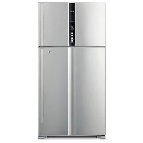холодильник двухкамерный hitachi r vx470puc9 bsl серебристый бриллиант Холодильник двухкамерный Hitachi R-V910PUC1 BSL