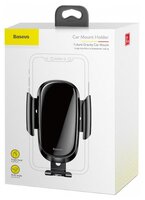 Держатель Baseus Future Gravity Car Mount (Suyl-WL0S/WL03/WL01) серебристый