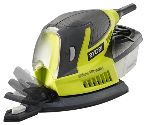 Ryobi Дельташлифмашина 100W + 20 шлифлистов RPS100-SA20 5133002906