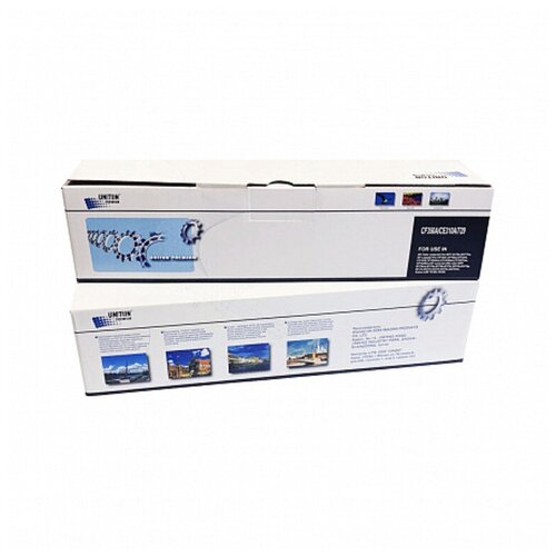 Картридж для HP Color LJ M176 / CP1025 CF350A/CE310A/Canon 729Bk ч (1,3K) UNITON Premium тонер картридж target ce310a cf350a 729bk черный для лазерного принтера совместимый