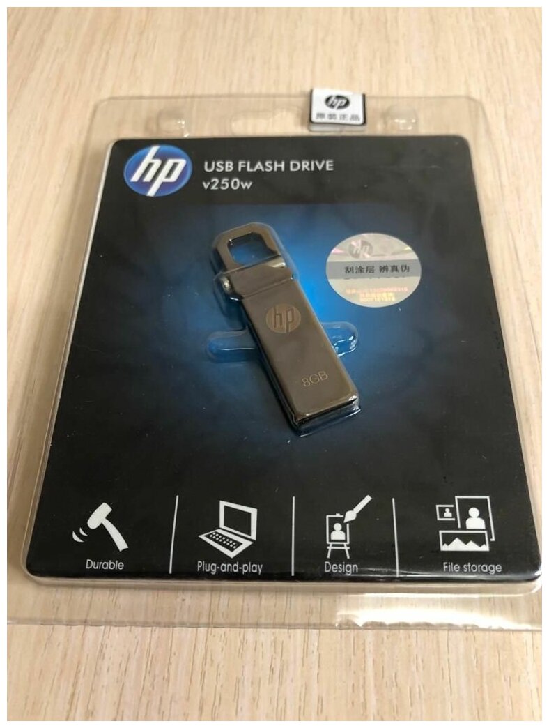 USB флеш накопитель HP 8GB