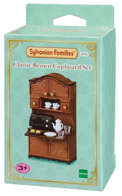 Игровой набор Sylvanian Families Классический коричневый сервант 2076