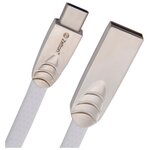 Кабель Zetton Flat Soft USB - USB Type-C 1 м - изображение