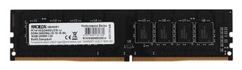 Модуль памяти 16GB AMD Radeon DDR4 2400 Dimm R7 Performance Series Black R7416g2400u2s-u Non-ECC, C .