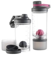 Шейкер Contigo Shake & Go FIT + compartment 0.65 л голубой