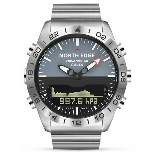 Часы North Edge Gavia 2 Silver