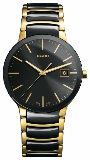 Наручные часы RADO, золотой, черный