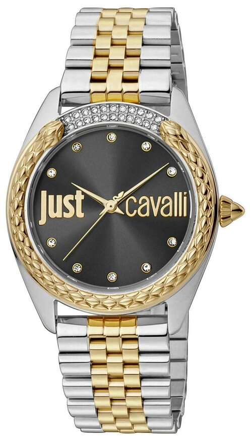 Наручные часы Just Cavalli, серебряный, черный