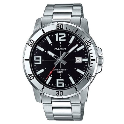 Наручные часы CASIO Collection MTP-VD01D-1B, черный casio mtp e600d 1b