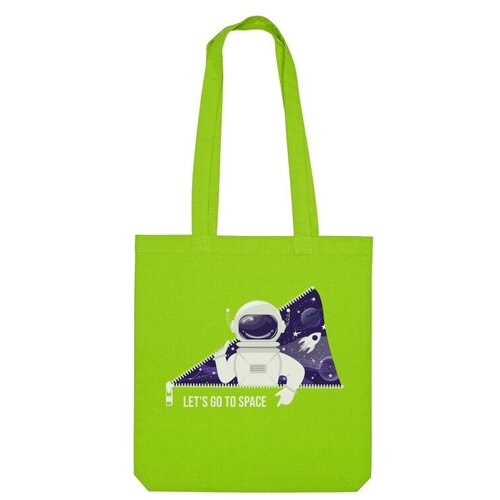 фото Сумка шоппер us basic, зеленый