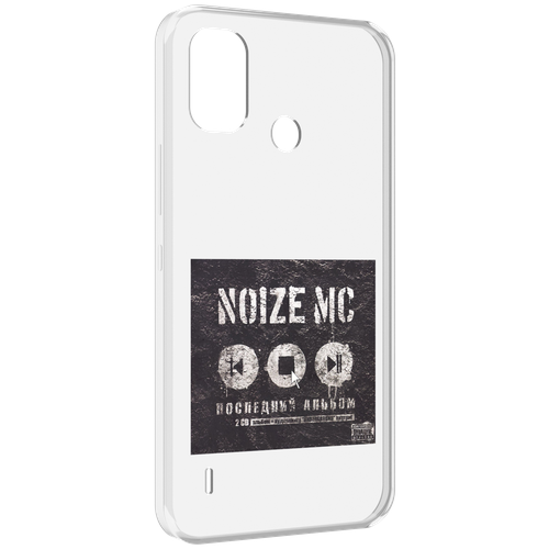 Чехол MyPads Последний альбом Noize MC для Itel A48 задняя-панель-накладка-бампер