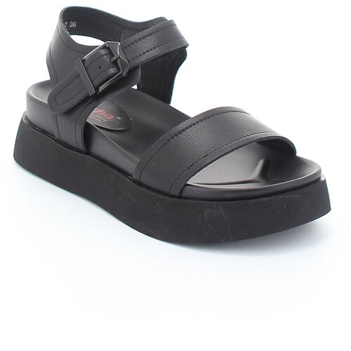 фото Босоножки tofa женские летние, размер 36, цвет черный, артикул 112241-7 тофа