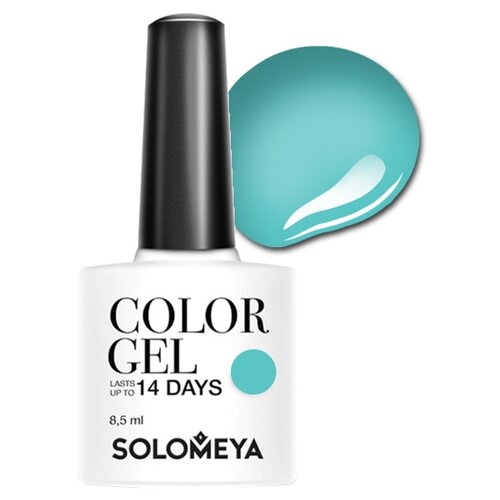 Solomeya гель-лак для ногтей Color Gel, 8.5 мл, 37 г, Fresh Mint/Свежая мята 108