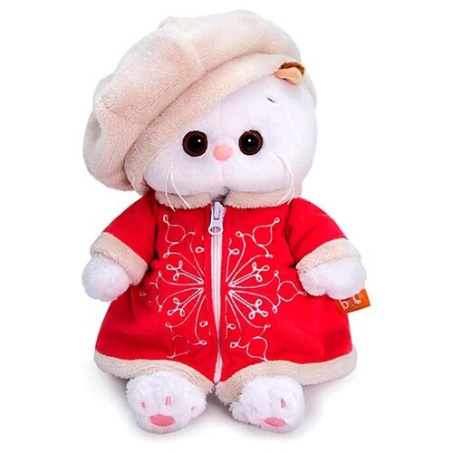 Мягкая игрушка «Ли-Ли BABY в костюме со снежинкой», 20 см мягкая подвеска варежка с золотой снежинкой 8х6 см красный