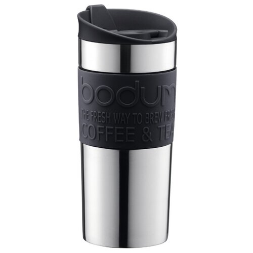 фото Термокружка Bodum Travel Mug SS (clip) (0,35 л) черный